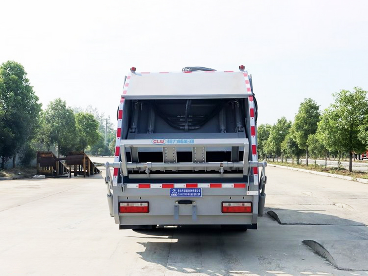 東風華神8方純電動壓縮垃圾車